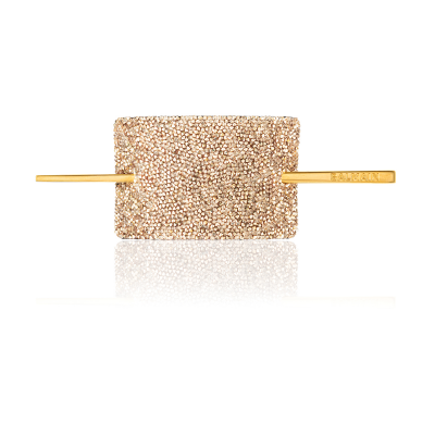 Balmain Limited Edition Hair Barrette - Crystal Gold