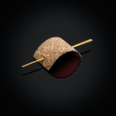 Balmain Limited Edition Hair Barrette - Crystal Gold