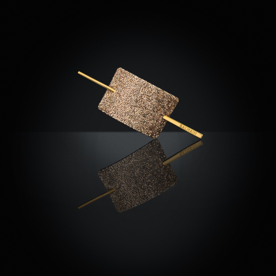 Balmain Limited Edition Hair Barrette - Crystal Gold
