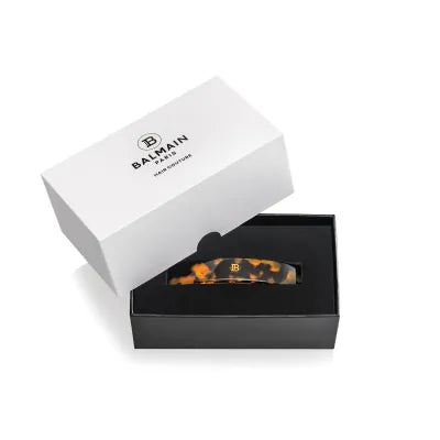 Balmain Barrette Pour Cheveux Medium Tortoise ???18K????