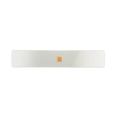 Balmain Barrette pour cheveux Large White ??18K????(?)