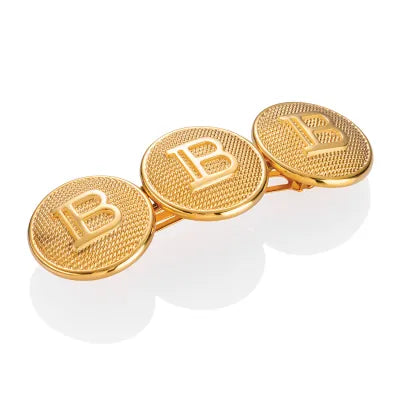 Balmain Limited Edition Barrette Gold SS22 ???????