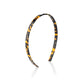 Balmain Cellulose Acetate Headband Tortoise Shell Small ??