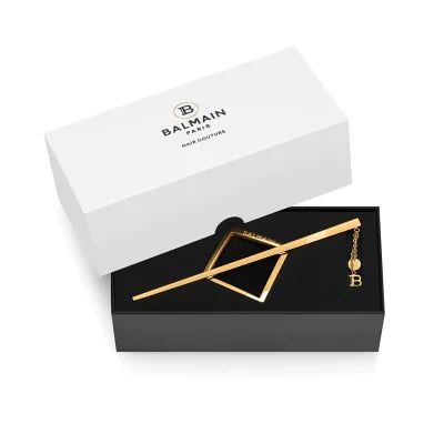 Balmain Limited Edition Barrette Pour Cheveux Jewelery Gold