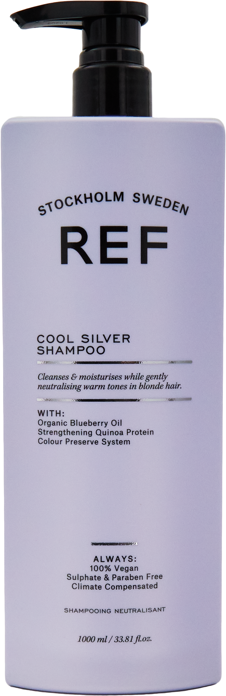 REF Cool Silver Shampoo 冷灰去黃洗髮水  (285ml,  750ml, 1000ml)