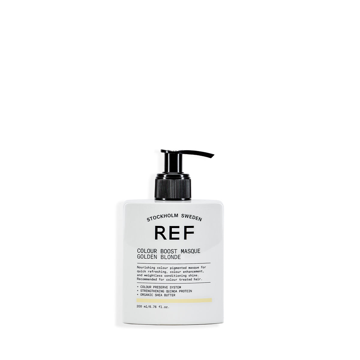 REF Colour Boost Masque 200ml 補色髮膜 - 灰金 - 灰棕  - 鮮粉紅 - 朱古力 - 暗金- 金黃 - 鮮銅- 鉑金 - 鮮紅- 湖水藍