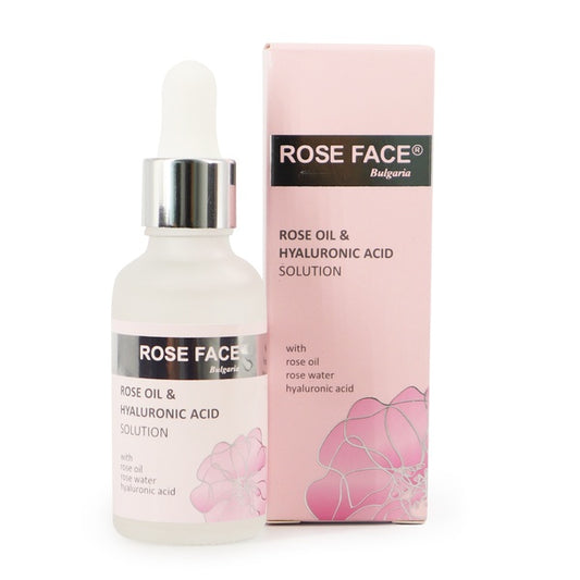 Rose Face Rose Oil & Hyaluronic Acid Solution - 50ml